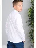 White Smooth Shirt NDZ3801 - Online store - Boutique